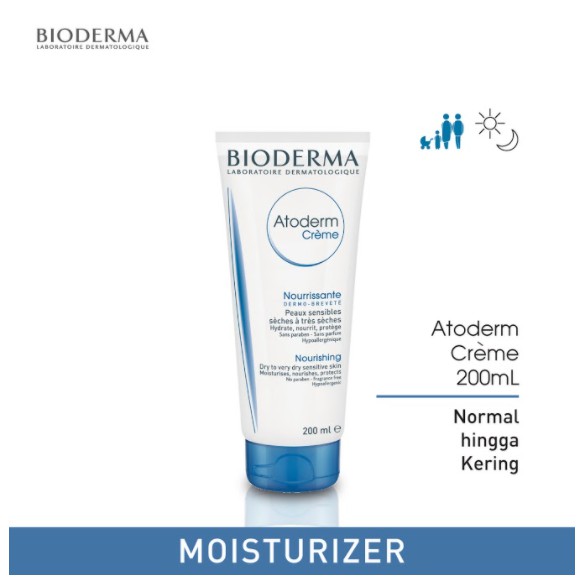 (Hàng Mới Về) Kem Dưỡng Da Bioderma Atoderm Creme 200ml