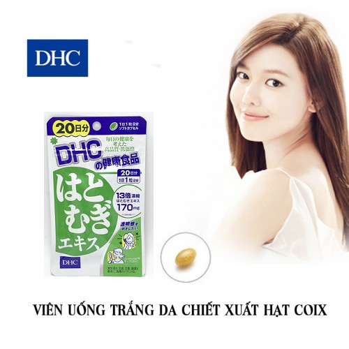 [ Shop Uy Tín ] Viên uống trắng da DHC Coix Adlay Extract Nhật Bản