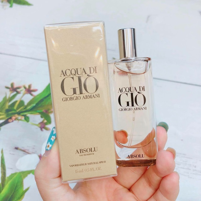 [AUTH] Nước hoa Giorgio Armani Acqua di Gio Absolu 15ml