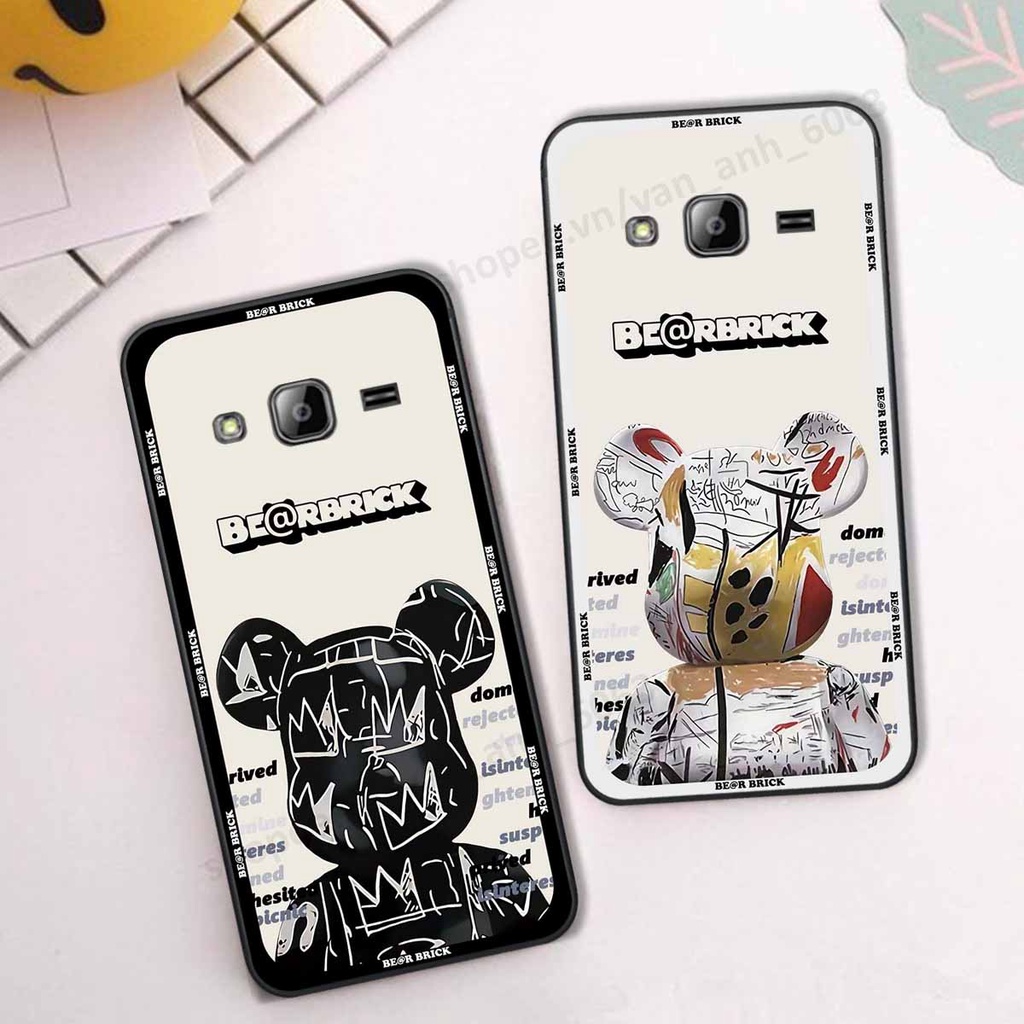 Ốp Samsung J310 / J3 2016 be@r brick mars thời trang, ốp lưng điện thoại viền dẻo siêu chất