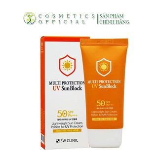 [CHÍNH HÃNG] Kem chống nắng 3W Clinic Multi Protection UV Sunblock Cream - Nhập Khẩu Hàn Quốc