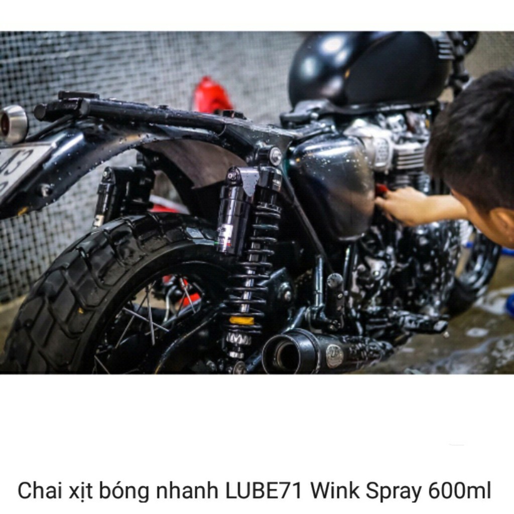 NHẬP KHẨU THÁI LAN - Chai xịt bóng nhanh LUBE71 Wink Spray 600ml chamsocxestore