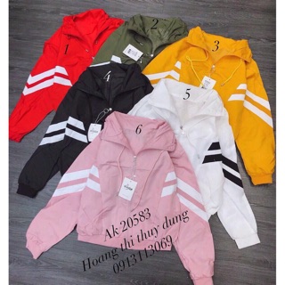 ÁO KHOÁC DÙ NỮ 2 LỚP CÁNH DƠI SIÊU HOT Mùa Hè - ẢNH THẬT