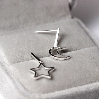 Khuyên tai, bông tai Lisa S925 ( bạc Ý 30% ) - E232