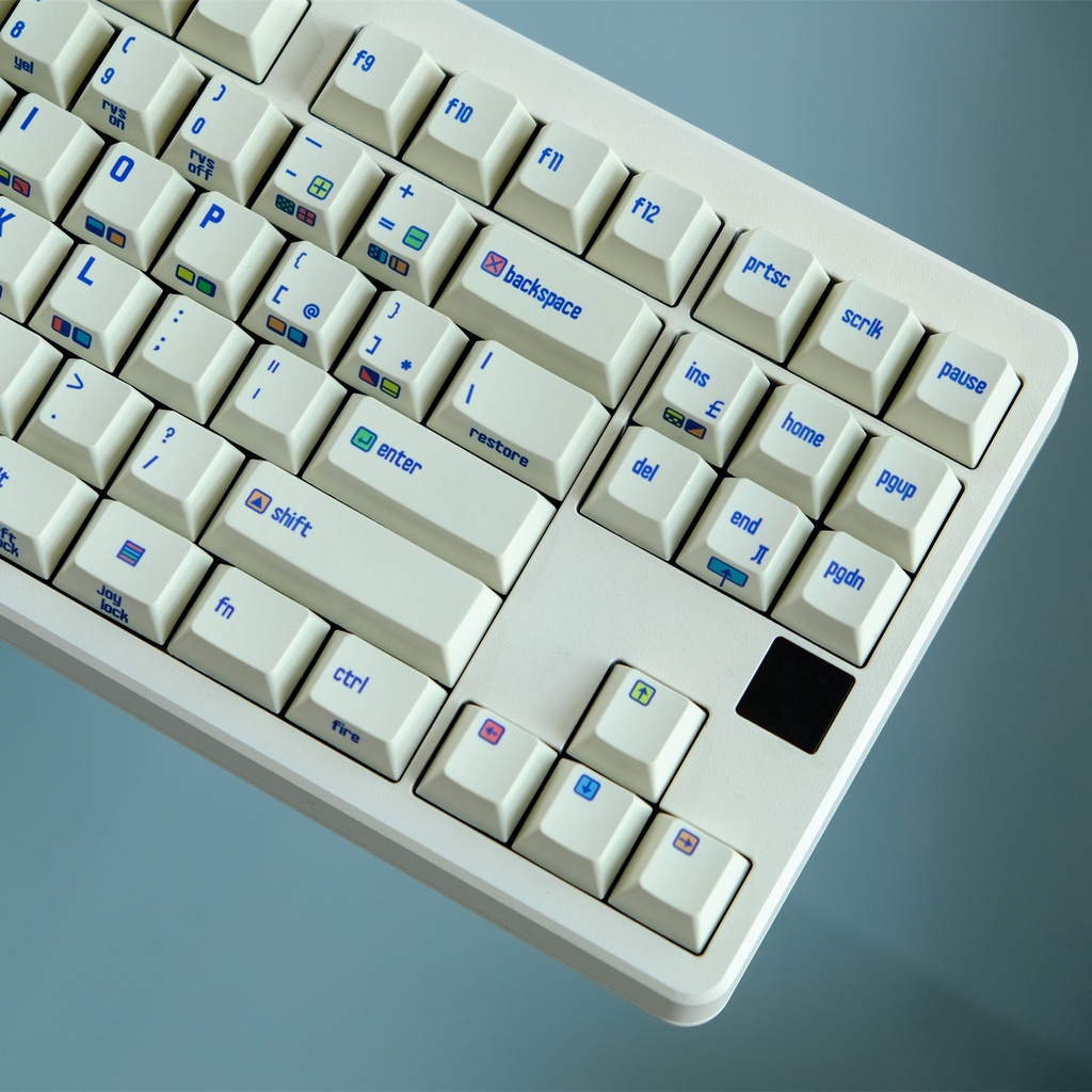 Keycap C64 139 nút bàn phím cơ Thick PBT 1.6MM Cherry Profile