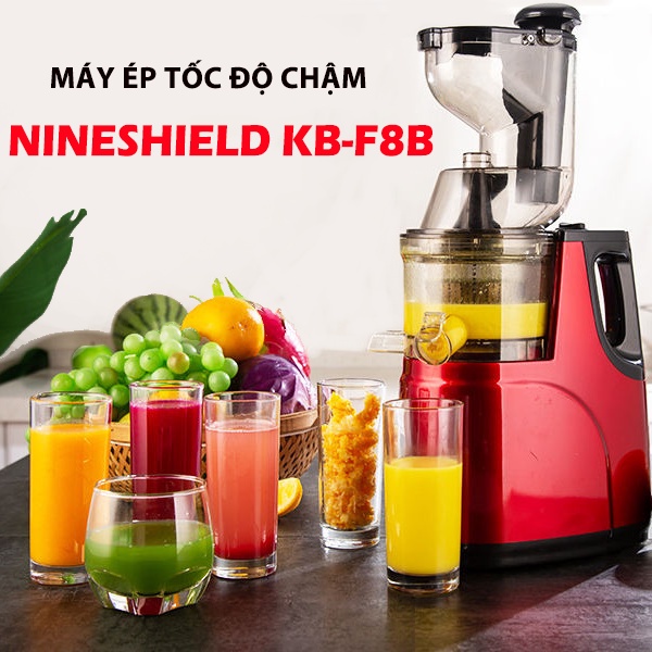 Máy Ép Chậm Tự Động Máy Ép Hoa Quả Trái Cây Nội Địa KB-F8B