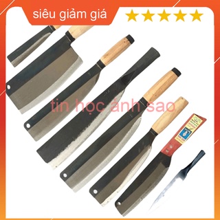 Bộ dao nhà bếp 8 món chặt cây - chặt xương - chặt gà - dao thái thịt