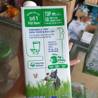 Sữa vinamilk 100% sữa 1lit
