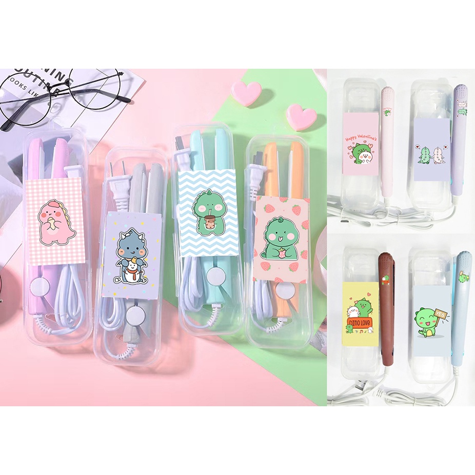 Máy là tóc gấu brown MLI5 cute bare bear molang pusheen  khủng long hoàng đế mèo capoo bé đào gấu dâu lotso