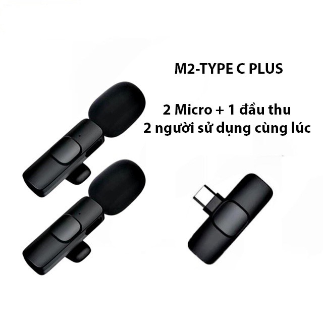 Micro Không Dây Kẹp Áo Đầu Cắm TypeC Hoặc iPhone