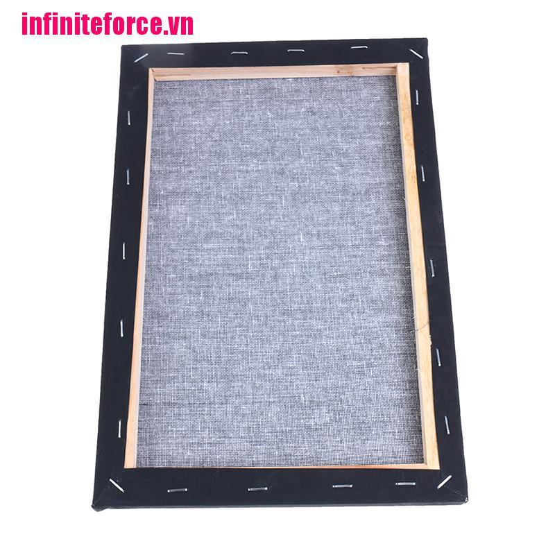 Khung gỗ vải canvas màu đen để vẽ trang sơn dầu