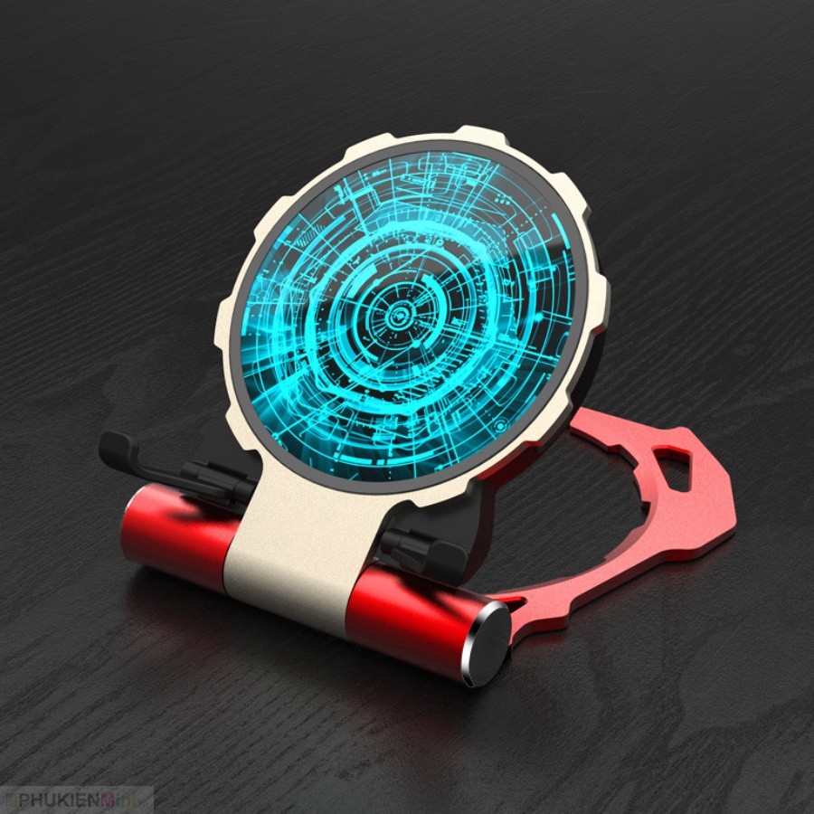 Đế sạc không dây wireless charger kiêm đế dựng có 2 cổng vào Micro USB và USB-C