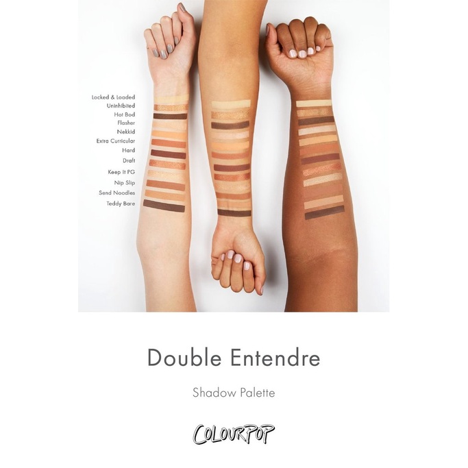 MUA 1 TẶNG 1 - Bảng mắt Colourpop Double Entendre