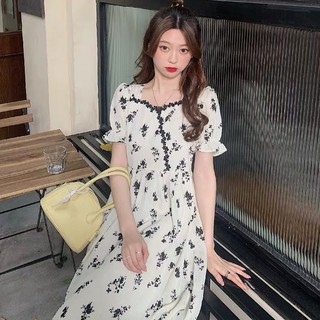 [Thanh Lý] D101 - Đầm Bigsize Nude Viền Ren  Đen