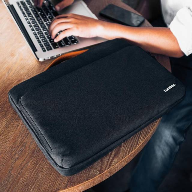 Túi Chống Sốc Tomtoc Briefcase A14-E02H [Chính Hãng USA] Briefcase Macbook Pro 16'', Linh Động, Thời Trang