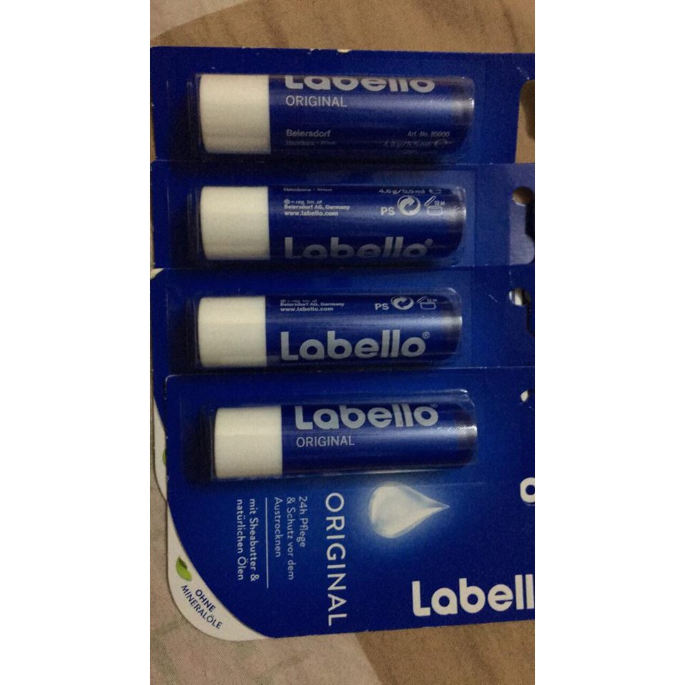 son dưỡng cao cấp Labello không màu
