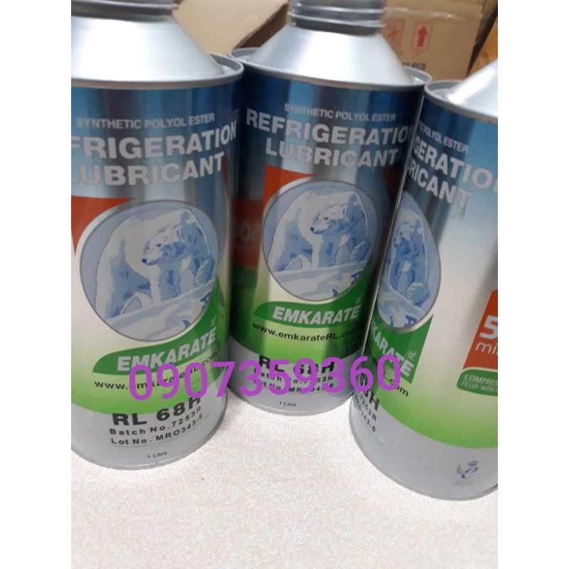 Nhớt máy lạnh chuyên dùng cho gas 410/r32