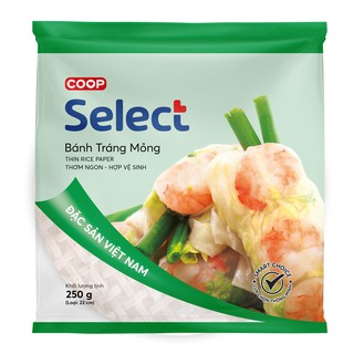 Bánh tráng Co.op Select 22 cm 250 g