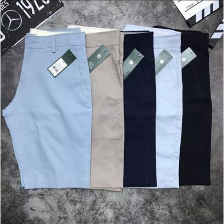 Quần Sọt Kaki Nam Chất Vải Co Giãn Thiết Kế Phong Cách Hàn Quốc #8