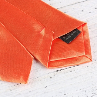 CHLOCH Cà Vạt Mỏng Màu Trơn Chất Liệu Lụa Cao Cấp Thời Trang