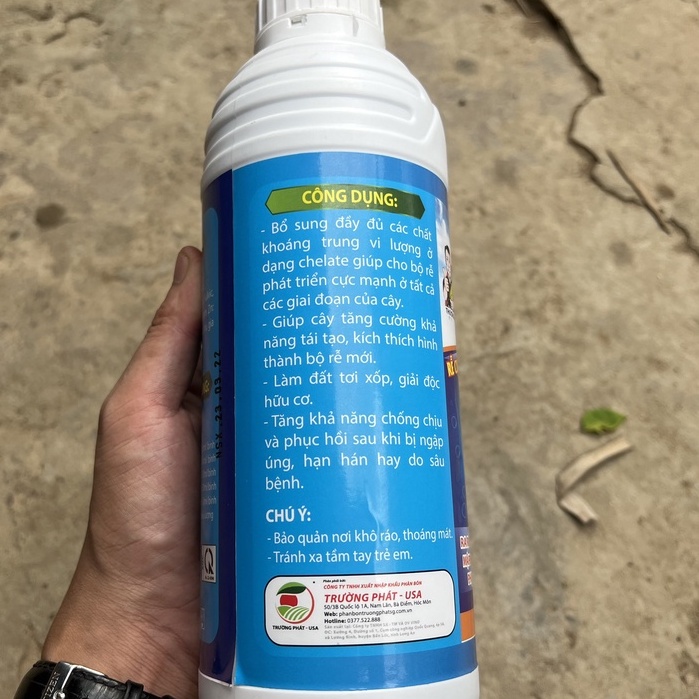 Phân bón siêu lân kẽm usa biến vàng thành xanh kích rễ cực mạnh bung chồi xanh cây cực nhanh