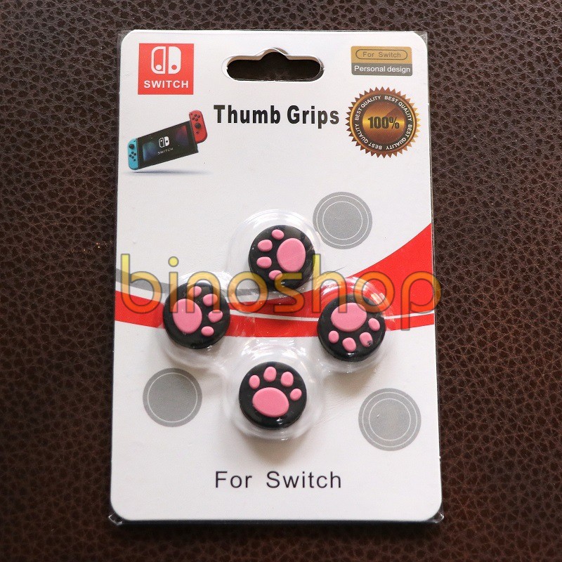 Bọc Chân Gấu Cho Analog Joy Con Nintendo Switch (Bộ 4 miếng) | BigBuy360 - bigbuy360.vn