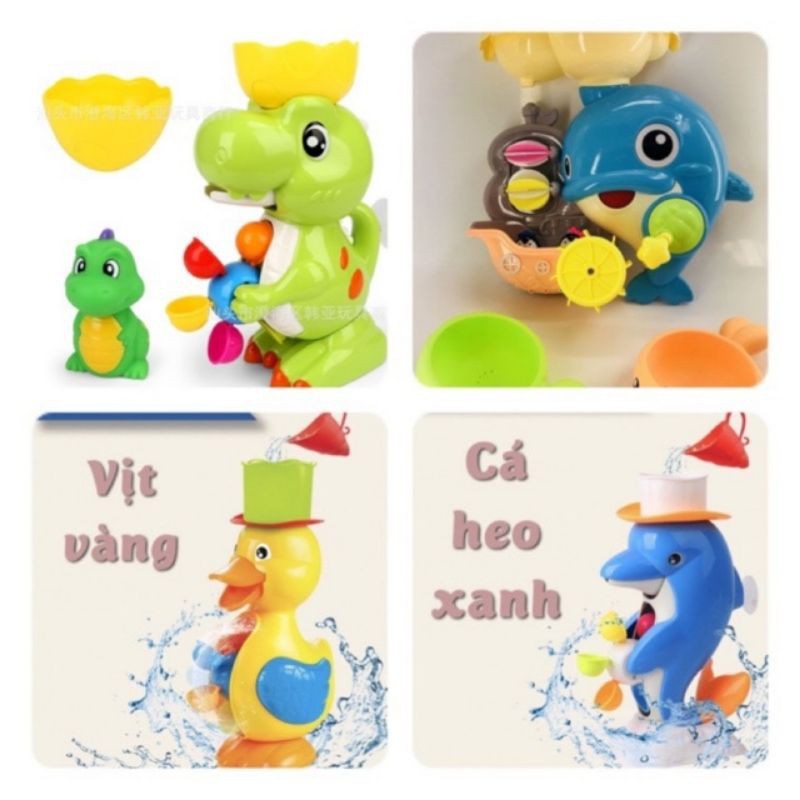 Đồ chơi nhà tắm xoay nước vui nhộn