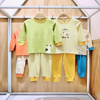 Bộ dài tay cotton Chaang.