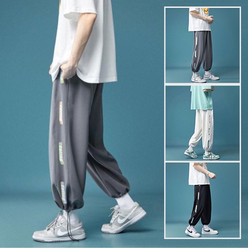 Quần Jogger Thể Thao Nam Nữ Có Dây Rút Gấu Phối Chữ Độc Đáo Thời Trang JOGGER NAM 90000102