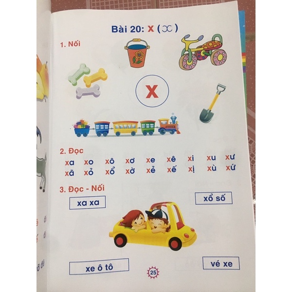 Sách Bé làm quen với tiếng việt