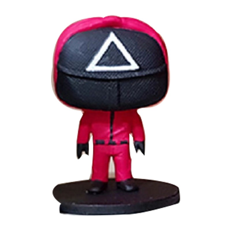 Squid Game Búp Bê Trò Chơi Câu Mực, Búp Bê đeo Mặt Nạ, Phim Truyền Hình, Quà Tặng đồ Chơi Giống Nhau 12cm