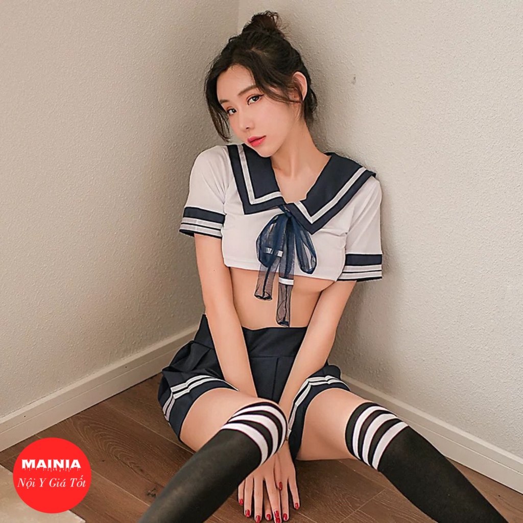 Bộ Đồ Ngủ Cosplay Cô Học Sinh Nhật Bản Sexy Gợi Cảm Mainia Shop | WebRaoVat - webraovat.net.vn