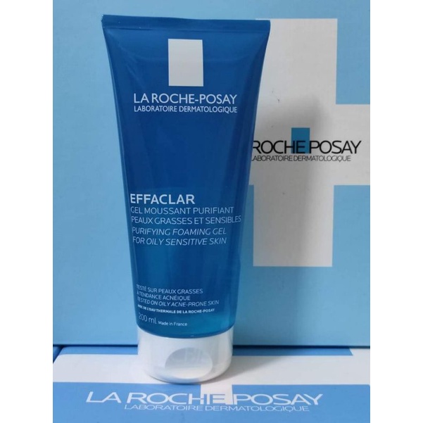 Sữa rửa mặt làm sạch cho da dầu nhạy cảm La Roche Posay Effaclar Gel 200ml/400ml