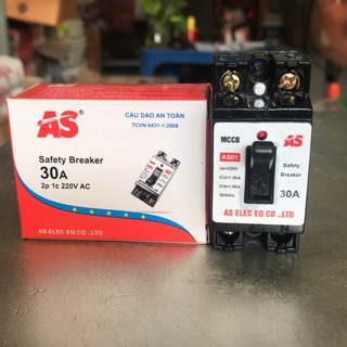 CB cóc 15A 20A 30A AS lá đồng