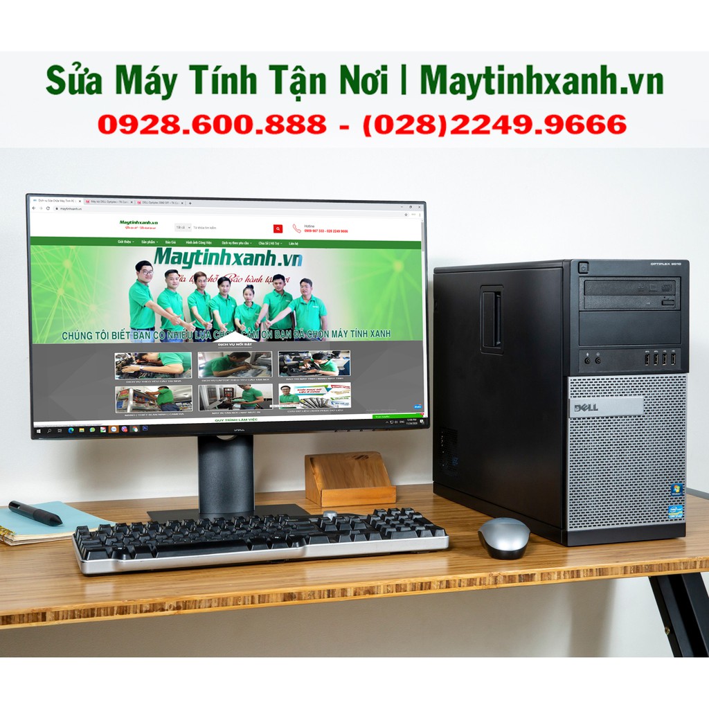 Máy Tính Bàn Dell Optiplex 9010MT (Core I5-3550, Ram DDR3 4gb, HDD 500Gb) Giá Rẻ, Bảo Hành 12 Tháng