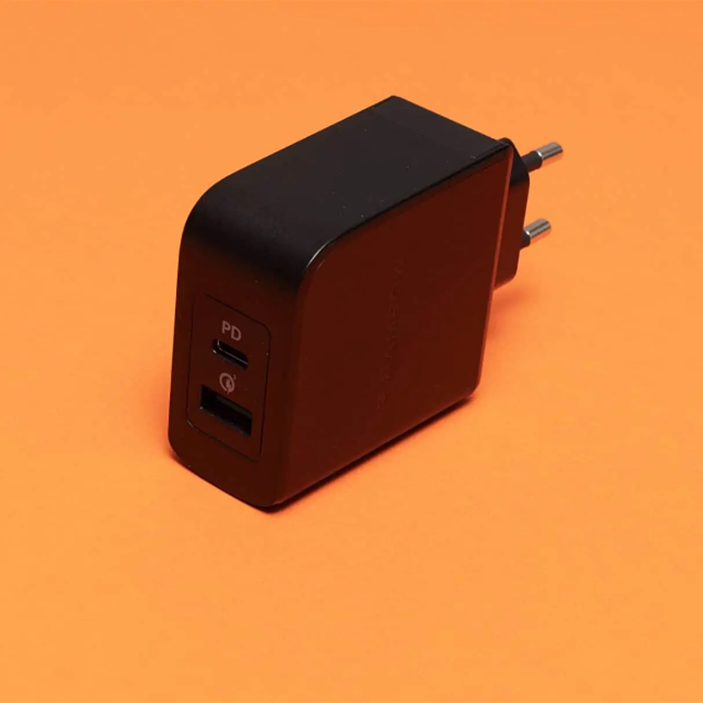 Sạc siêu nhanh RAMPOW 38W hai cổng PD và USB siêu tiện lợi