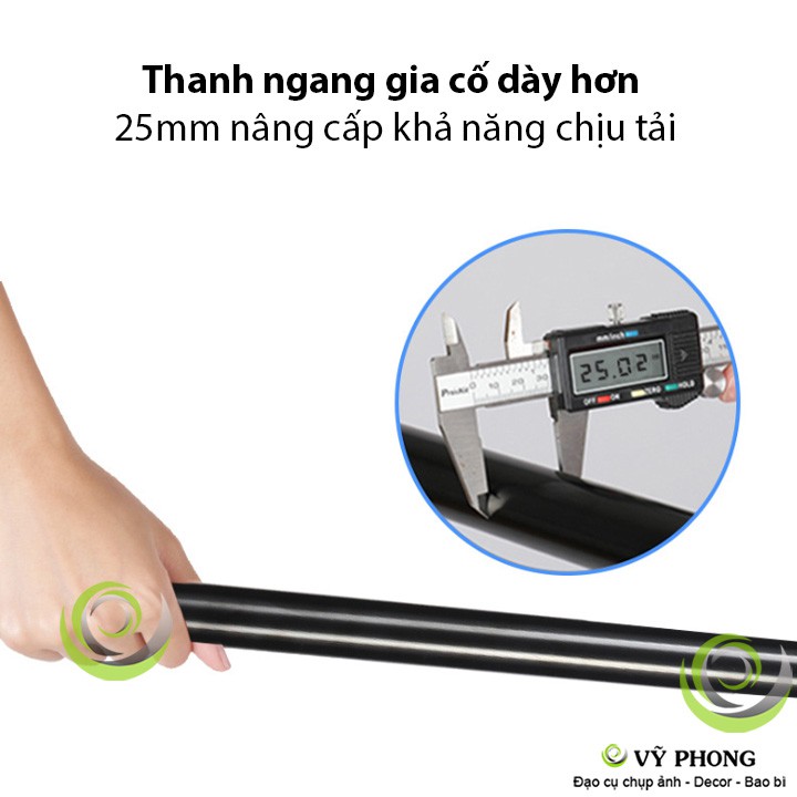 GIÁ ĐỠ KỆ TREO PHÔNG CHỮ U STUDIO SET UP CHỤP ẢNH CHÂN DUNG ẢNH SẢN PHẨM INS DDC-175