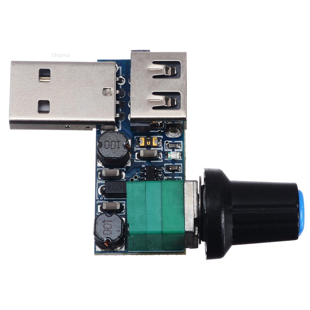 Bảng mạch điều chỉnh tốc độ gió của quạt USB mới