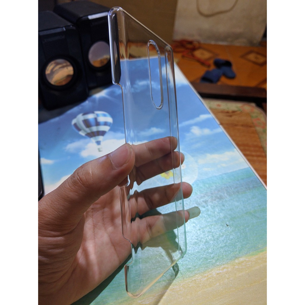 Ốp lưng Sony Xperia 1 nhựa CỨNG TRONG SUỐT