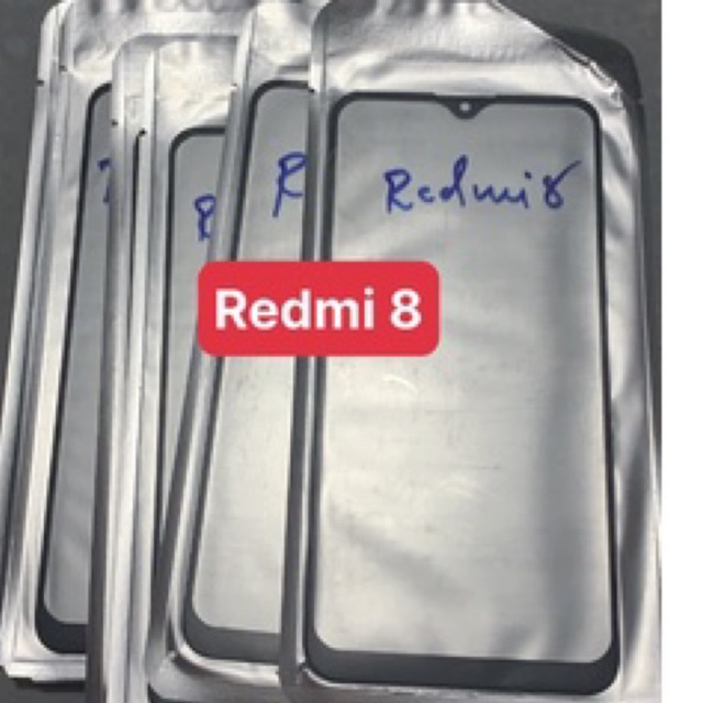 Kính ép liền keo Redmi 8