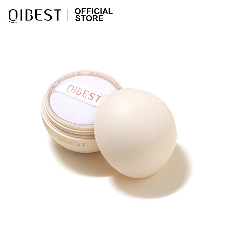 Phấn Phủ QIBEST Lâu Trôi Không Thấm Nước Trang Điểm Làm Trắng Da 5 Màu Với Mút 34.5g | BigBuy360 - bigbuy360.vn