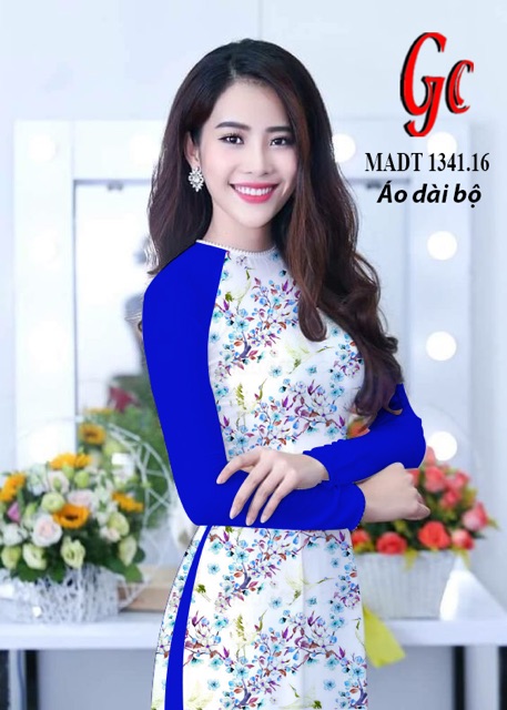 Vải Áo Dài Tằm Ý/ Lụa Nhật Hoa & Chim Đều