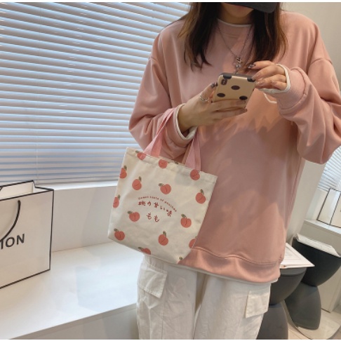 Túi tote đào hồng TXV13