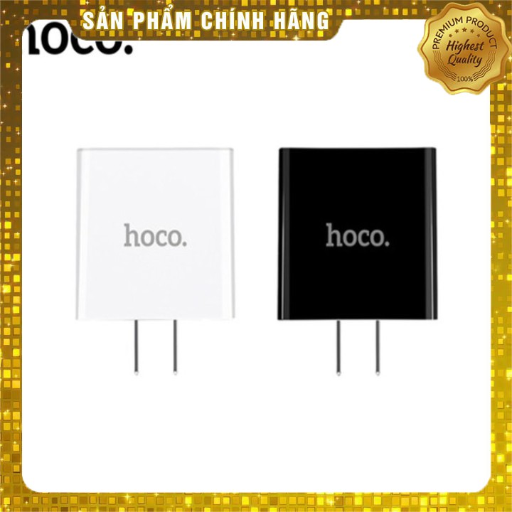 Củ sạc nhanh 3 cổng nhãn hiệu Hoco HC-C15- màu đen AD