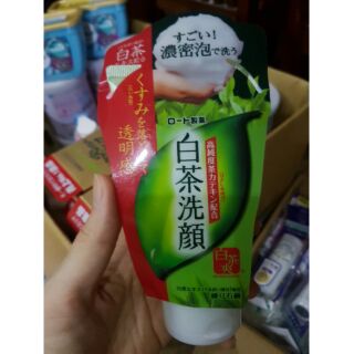 Sữa rửa mặt trà xanh Shirochasou Green Tea Foam Nhật Bản 120gr