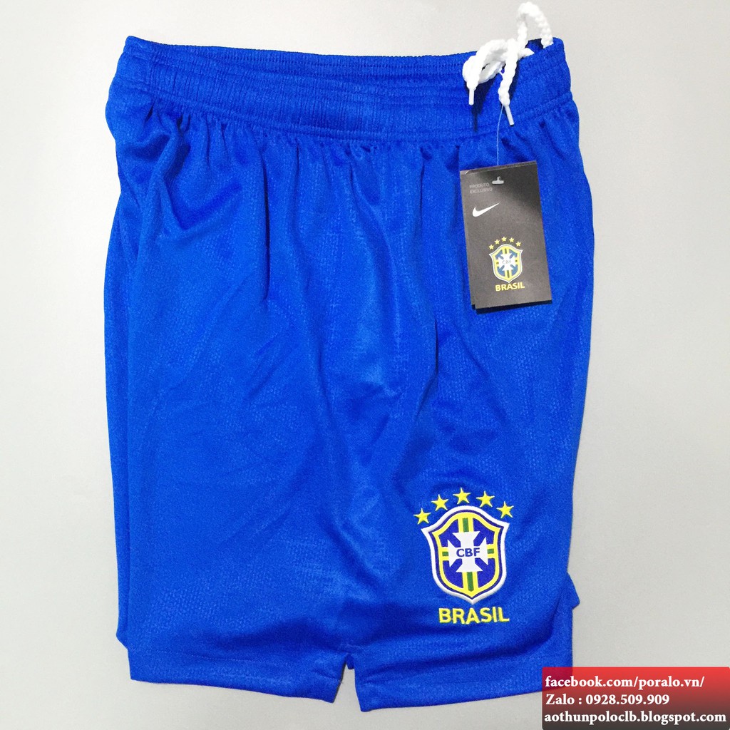 ÁO ĐẤU TUYỂN BRAZIL 2019-20 SÂN KHÁCH - Mã SP : AD_BRAZIL_2019_AWAY_PLAYER