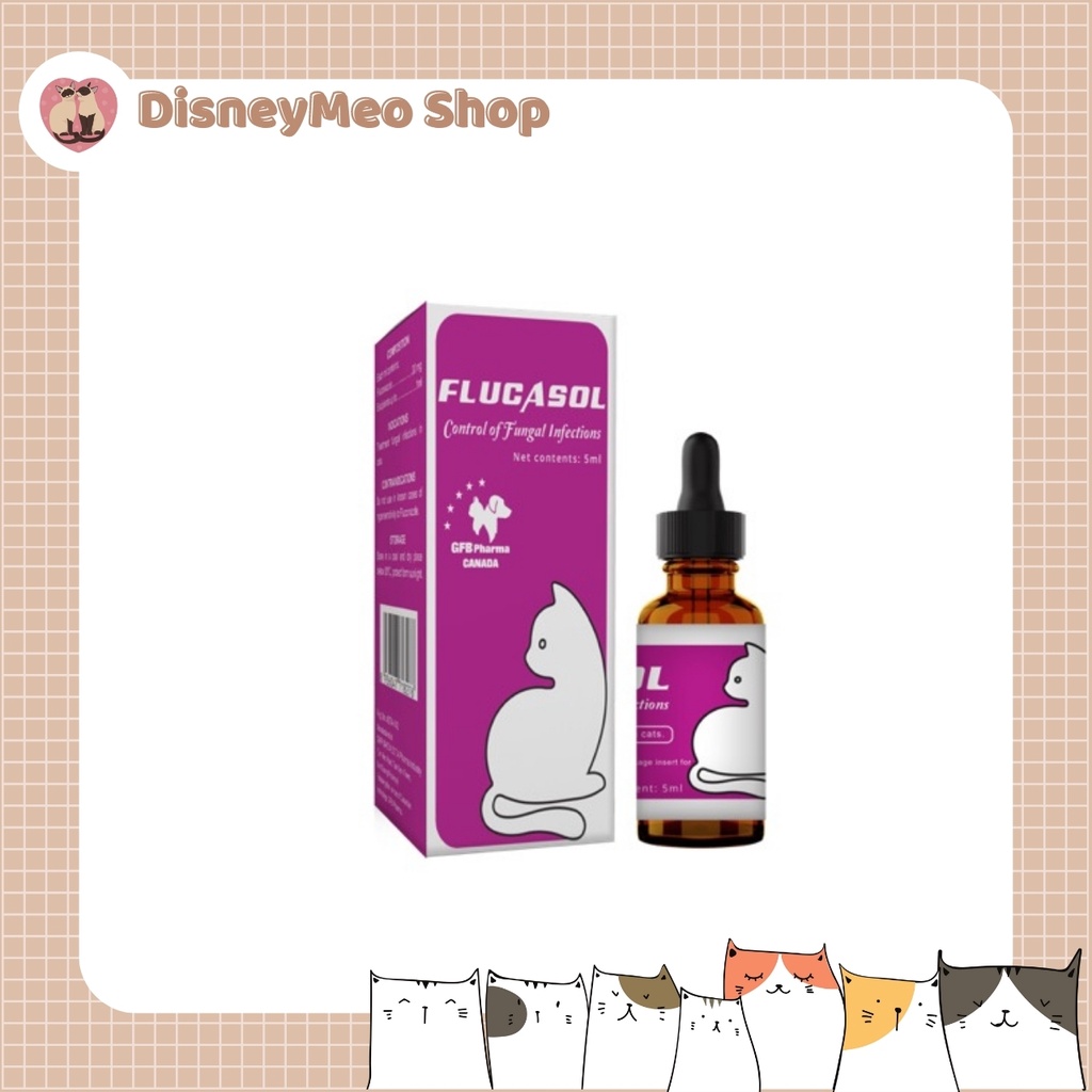 Flucasol cho mèo 5ml