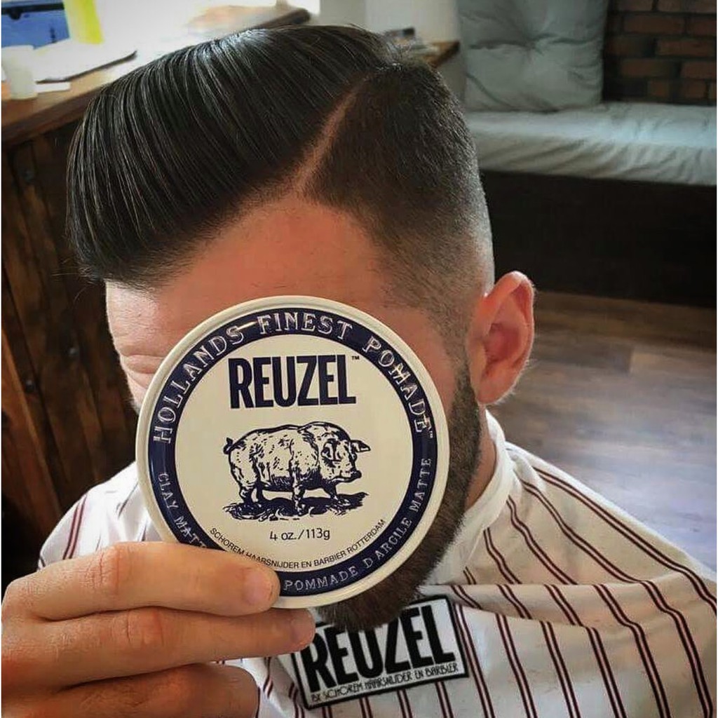 Sáp vuốt tóc Reuzel Clay Matte Pomade 35g