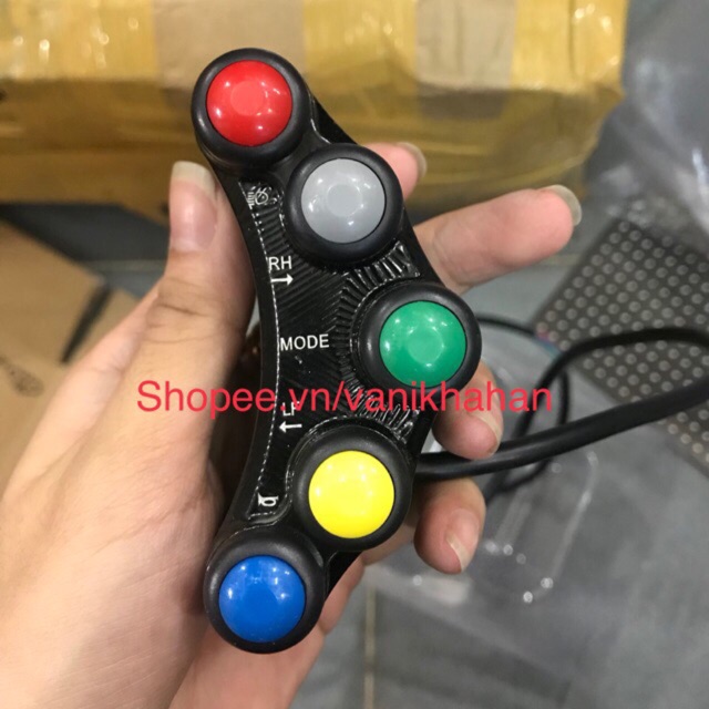 Cùm công tắc 7 nút