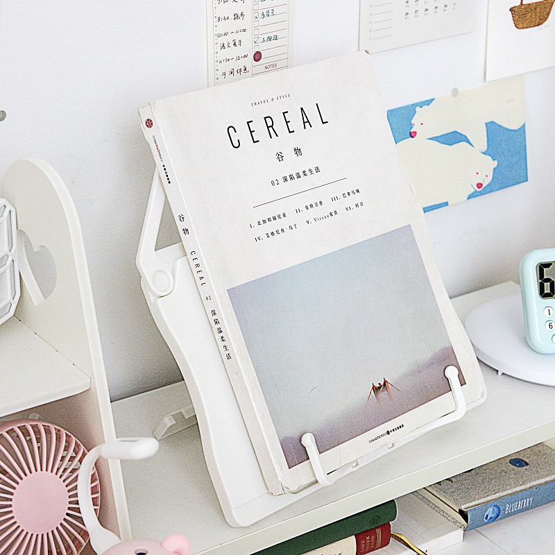 Giá Đỡ Đọc Sách Chống Cận Thị Không In Phong Cách Đơn Giản Đa Năng